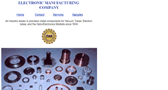 Desktop Screenshot of elecmfgco.com